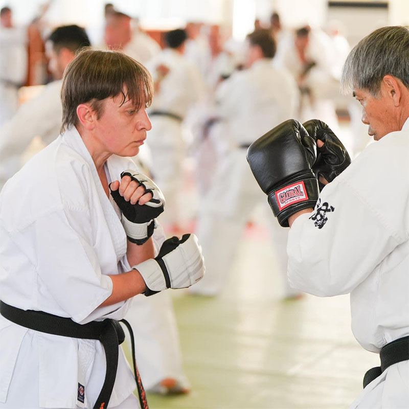 Kyokushin-Karate-Training bei Brauns Gym in Fulda
