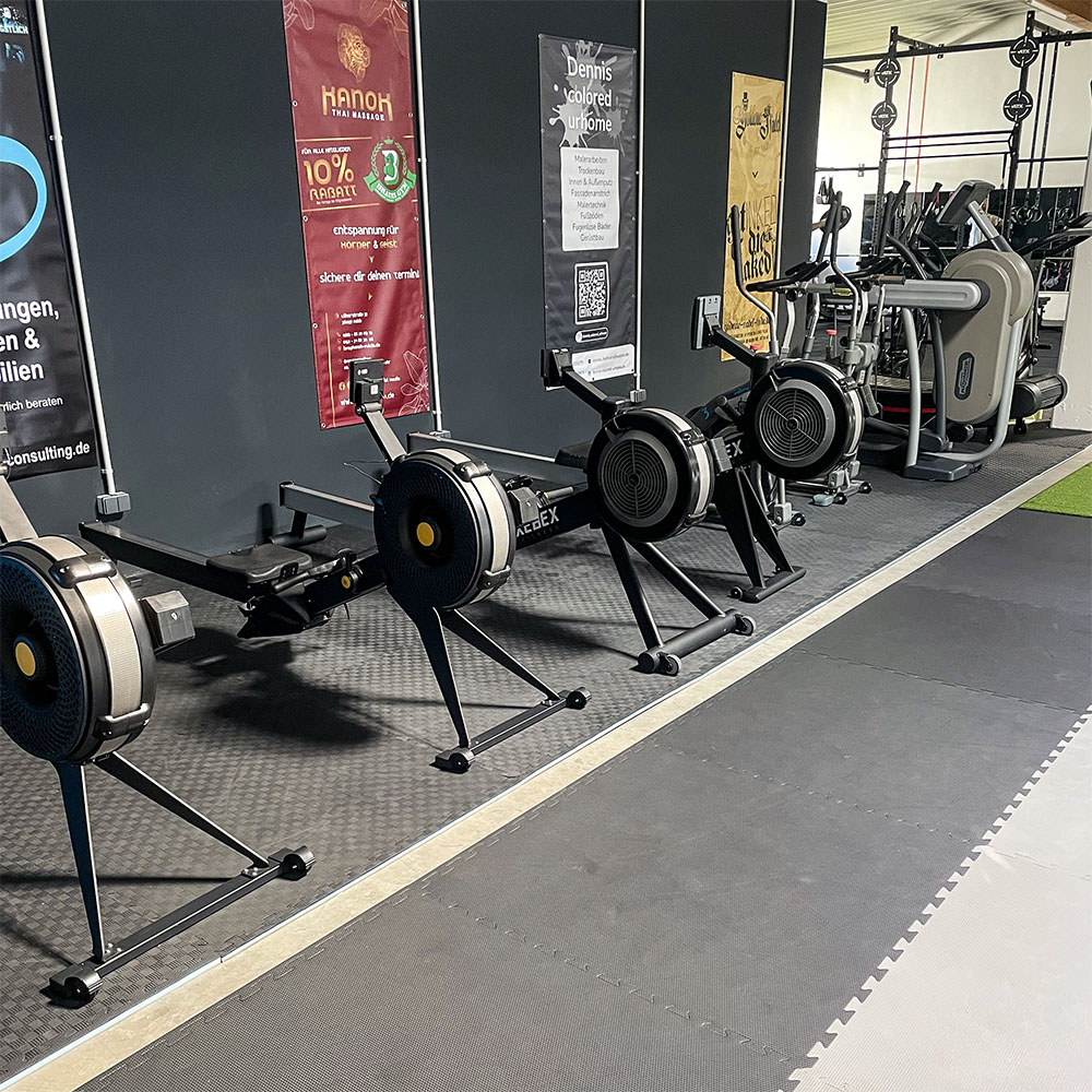Rudergeräte bei Brauns Gym in Fulda